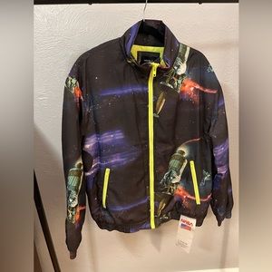 Forever 21 NASA Spaceship Puffer Jacket - Mens Large